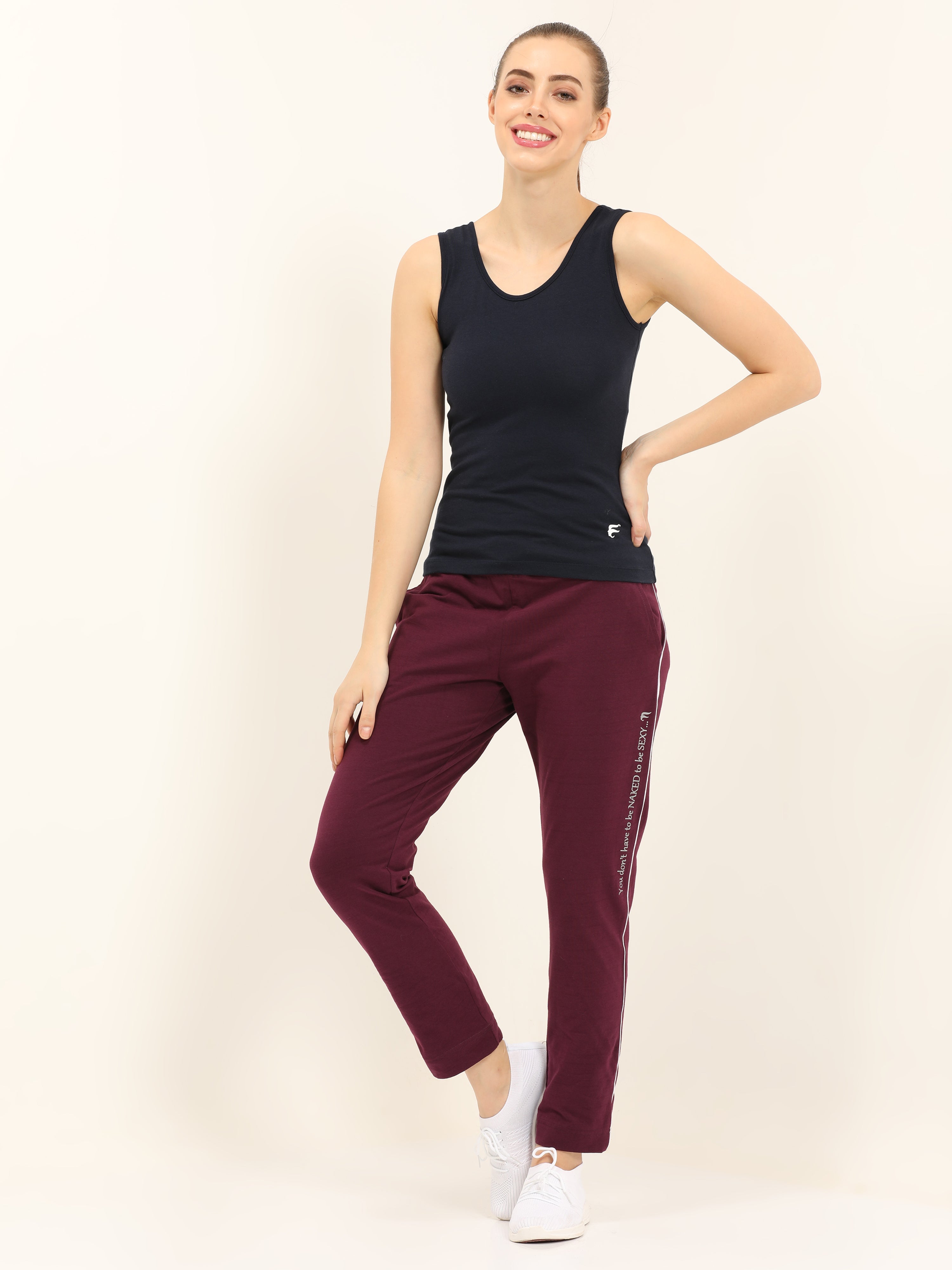 Easy 2 Wear Women's Relaxed Fit Cotton Trackpants (E2WBTP000063_XL_Grey_XL)  : Amazon.in: Clothing & Accessories